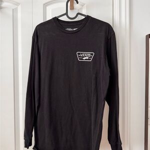 Vans Men's Black Long Sleeve Tee